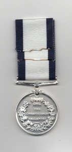 The Conspicuous Gallantry Medal Reverse